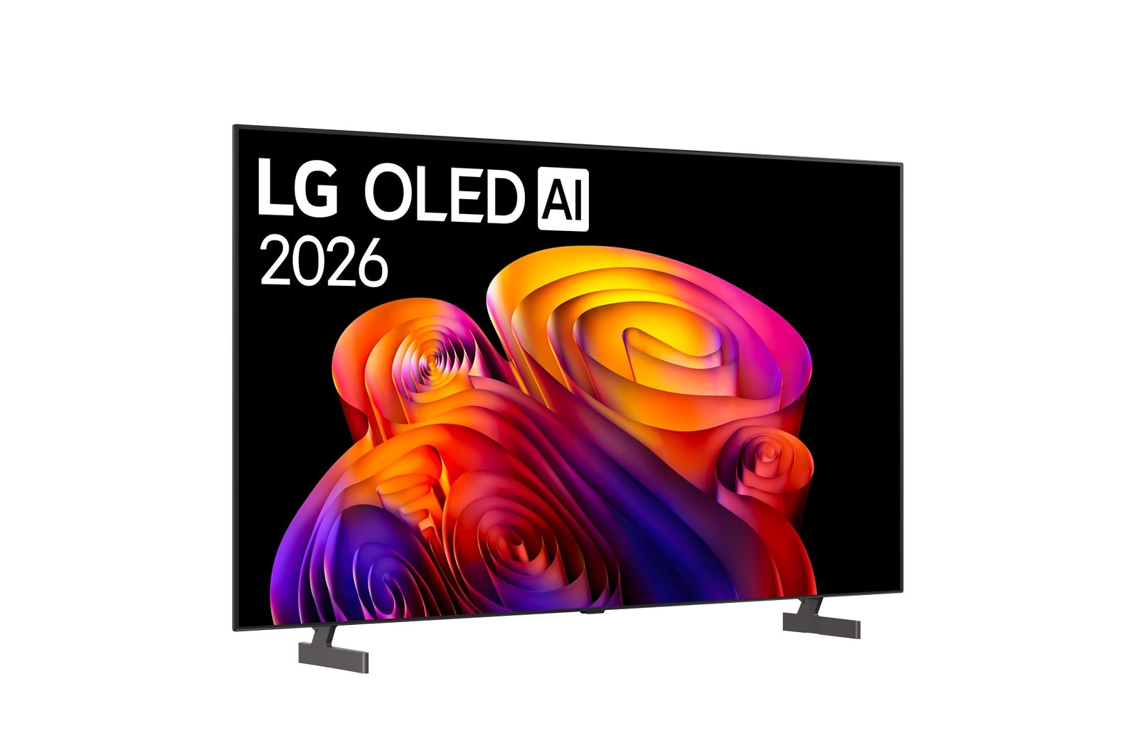 Foto inclinata TV OLED65B6ELC 2026